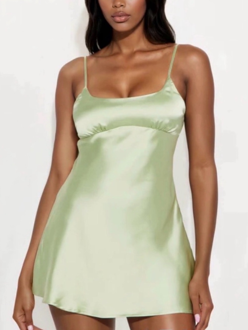 Kaylee Mini Dress - Sage